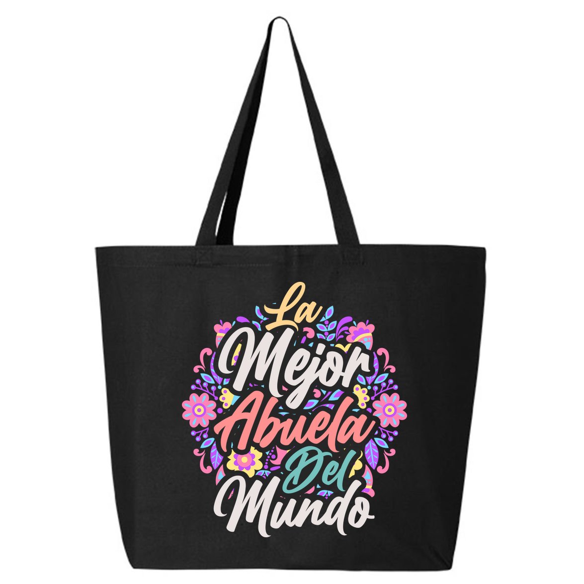 La Mejor Abuela del Mundo Hispanic Grandma & Mother's Day 25L Jumbo Tote