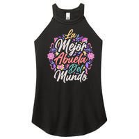 La Mejor Abuela del Mundo Hispanic Grandma & Mother's Day Women's Perfect Tri Rocker Tank