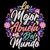 La Mejor Abuela del Mundo Hispanic Grandma & Mother's Day Kids T-Shirt