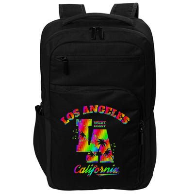 LA Retro Los Angeles Colors Impact Tech Backpack