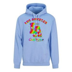 LA Retro Los Angeles Colors Unisex Surf Hoodie