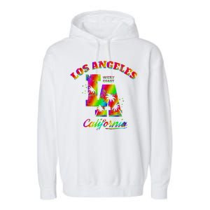 LA Retro Los Angeles Colors Garment-Dyed Fleece Hoodie