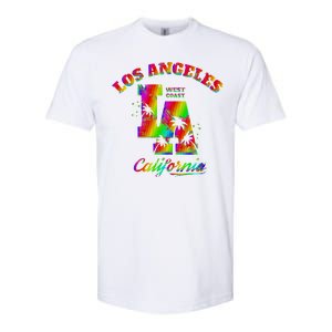 LA Retro Los Angeles Colors Softstyle CVC T-Shirt