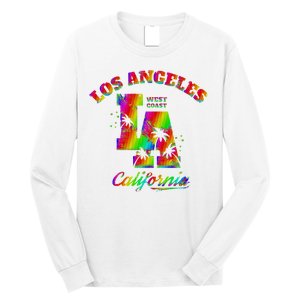 LA Retro Los Angeles Colors Long Sleeve Shirt