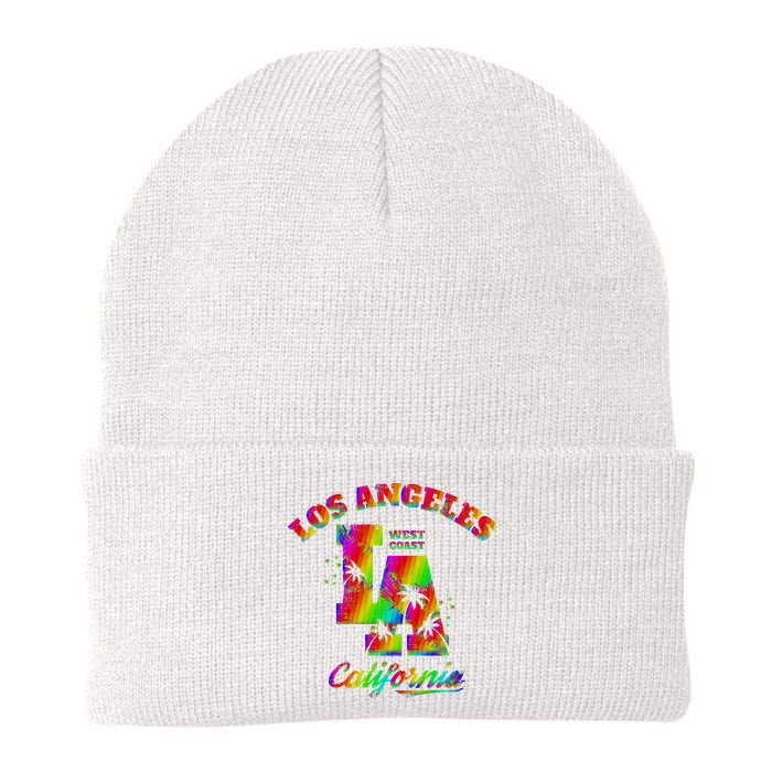 LA Retro Los Angeles Colors Beanie
