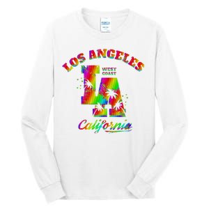 LA Retro Los Angeles Colors Tall Long Sleeve T-Shirt