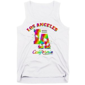 LA Retro Los Angeles Colors Tank Top