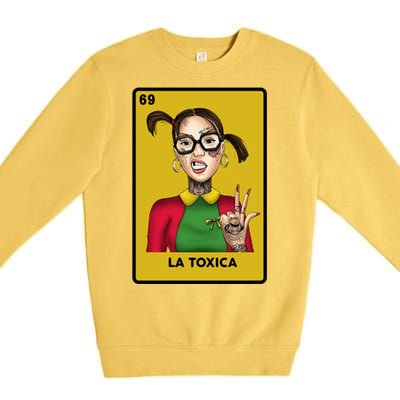 La Toxica 69 Lottery Card Premium Crewneck Sweatshirt