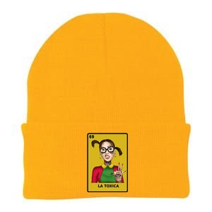 La Toxica 69 Lottery Card Knit Cap Winter Beanie