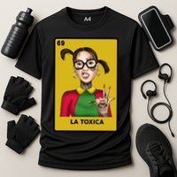 La Toxica 69 Lottery Card Cooling Performance Crew T-Shirt
