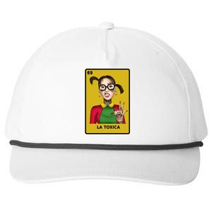 La Toxica 69 Lottery Card Snapback Five-Panel Rope Hat