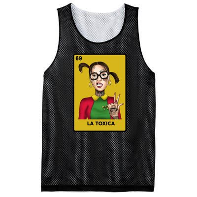 La Toxica 69 Lottery Card Mesh Reversible Basketball Jersey Tank