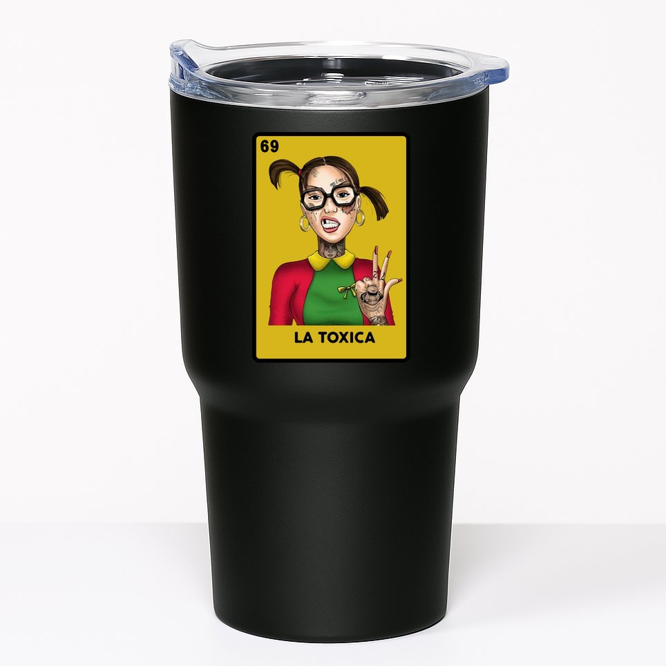 La Toxica 69 Lottery Card Tumbler