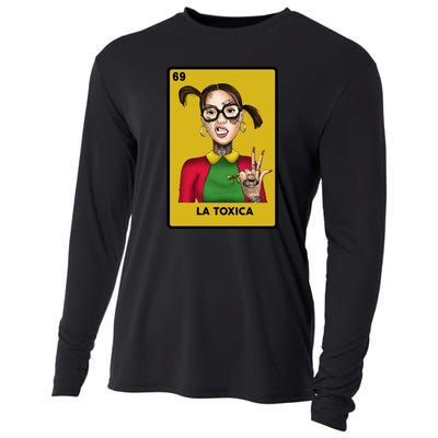 La Toxica 69 Lottery Card Cooling Performance Long Sleeve Crew