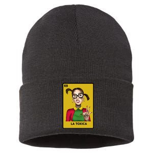 La Toxica 69 Lottery Card Sustainable Knit Beanie