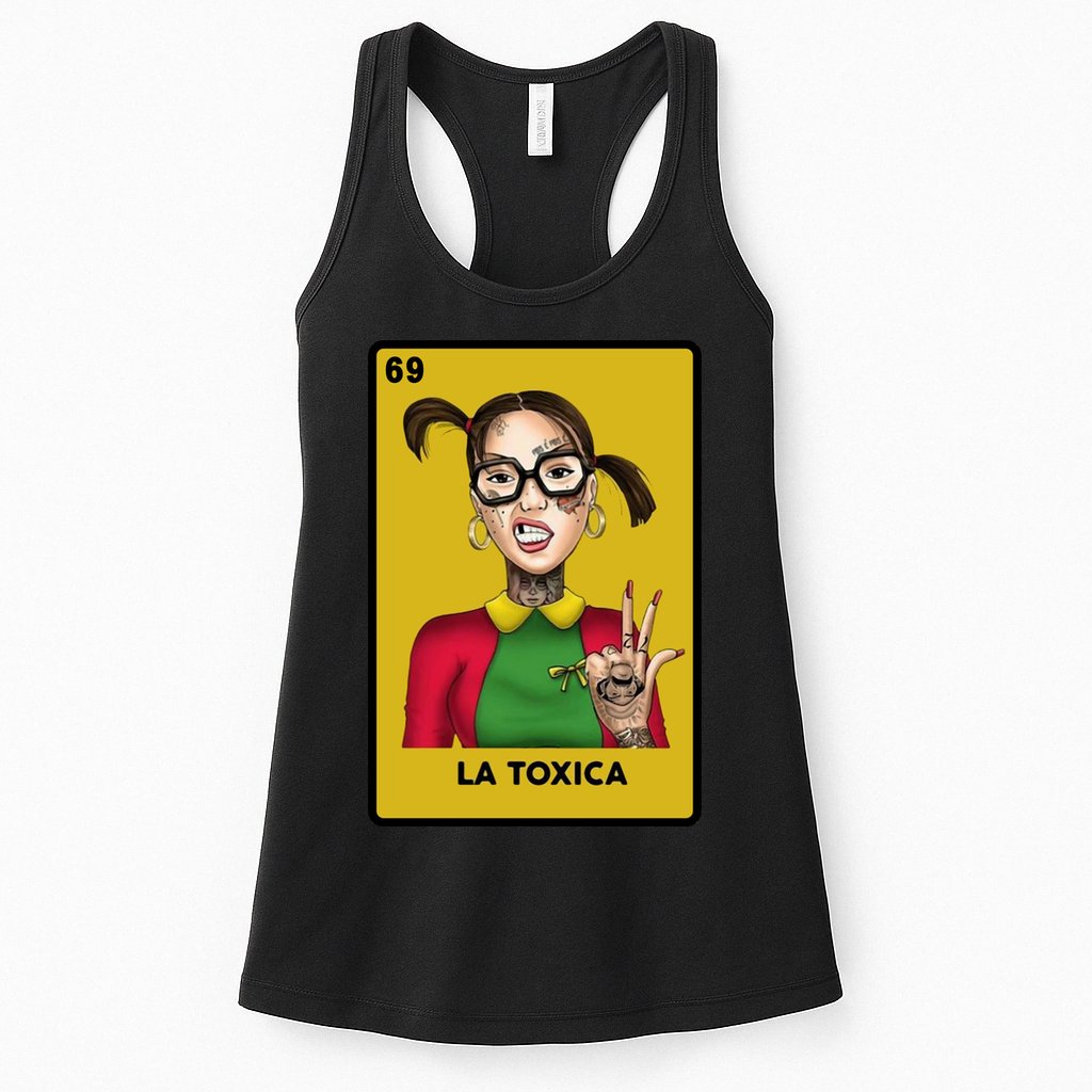 La Toxica 69 Lottery Card Womens Tank Top