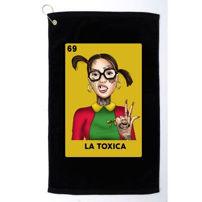 La Toxica 69 Lottery Card Golf Towel