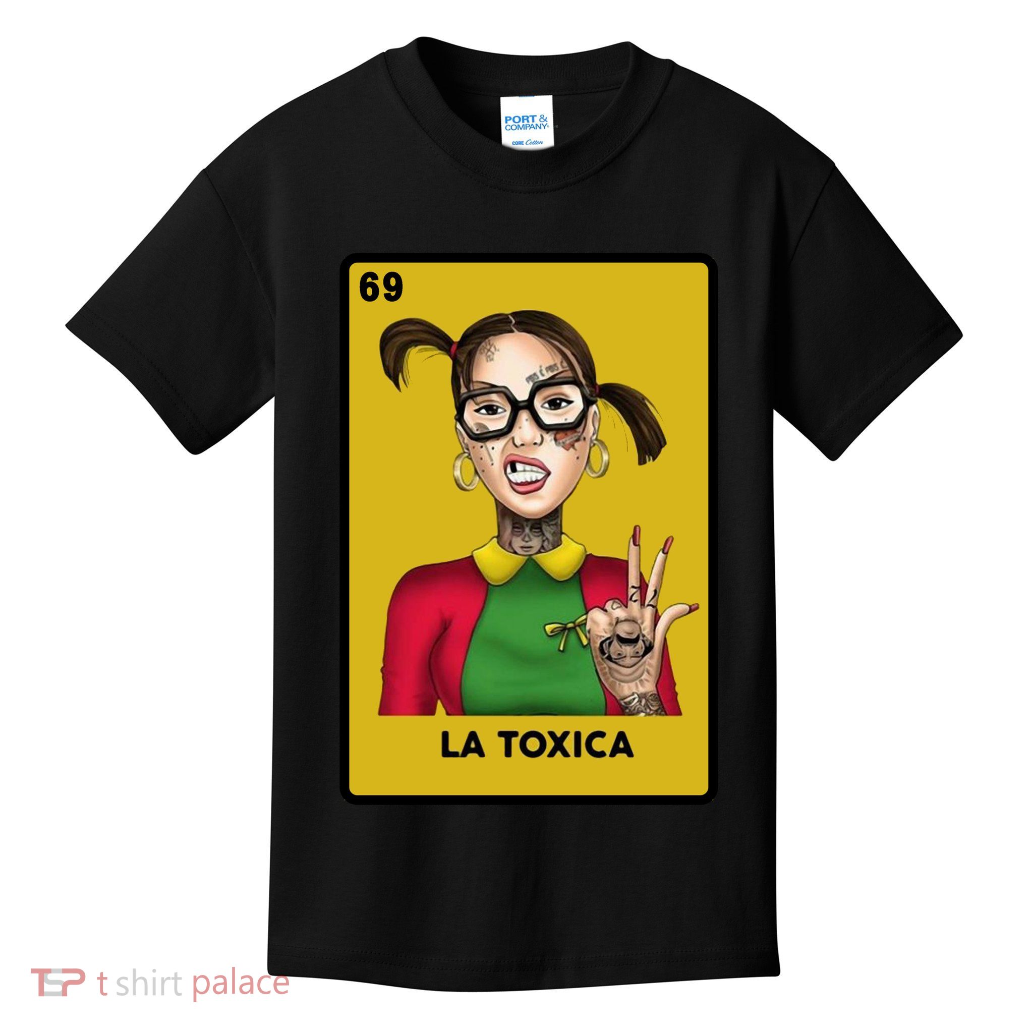 La Toxica 69 Lottery Card Kids T-Shirt