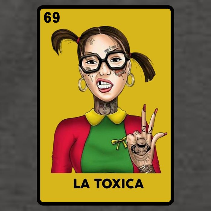La Toxica 69 Lottery Card Vector Backpack