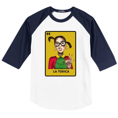 La Toxica 69 Lottery Card Baseball Sleeve Shirt