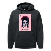 La Toxica Sugar Skull  Performance Fleece Hoodie