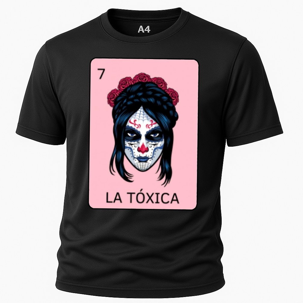 La Toxica Sugar Skull  Performance Shirt