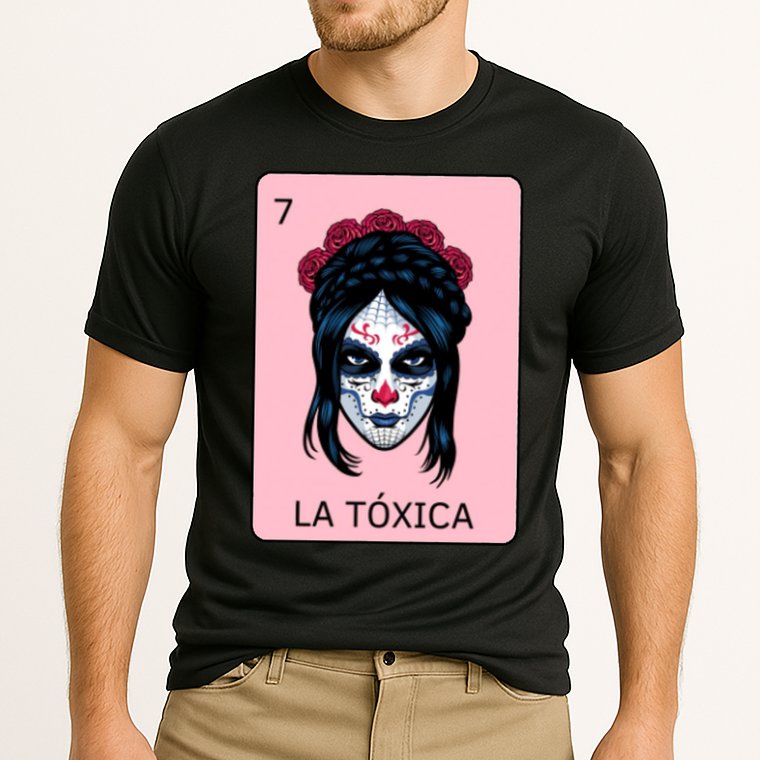 La Toxica Sugar Skull  Performance Shirt