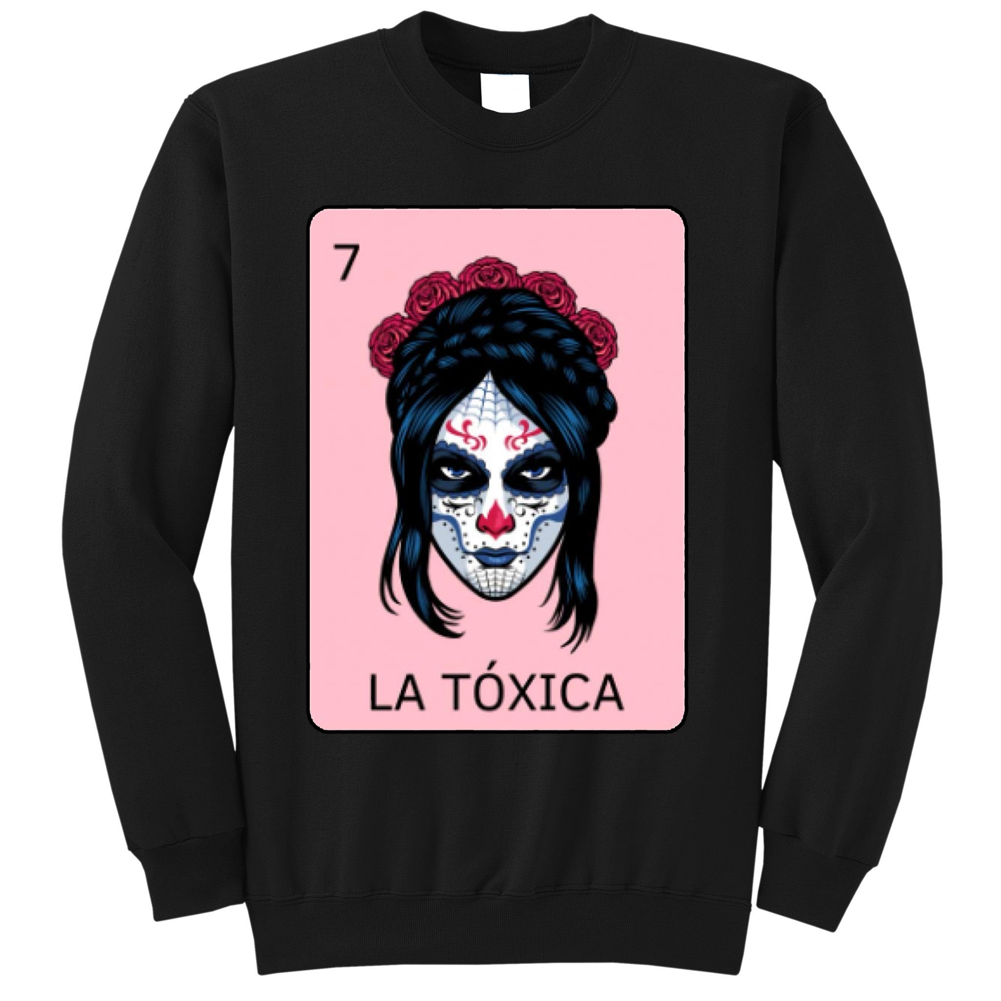 La Toxica Sugar Skull  Sweatshirt