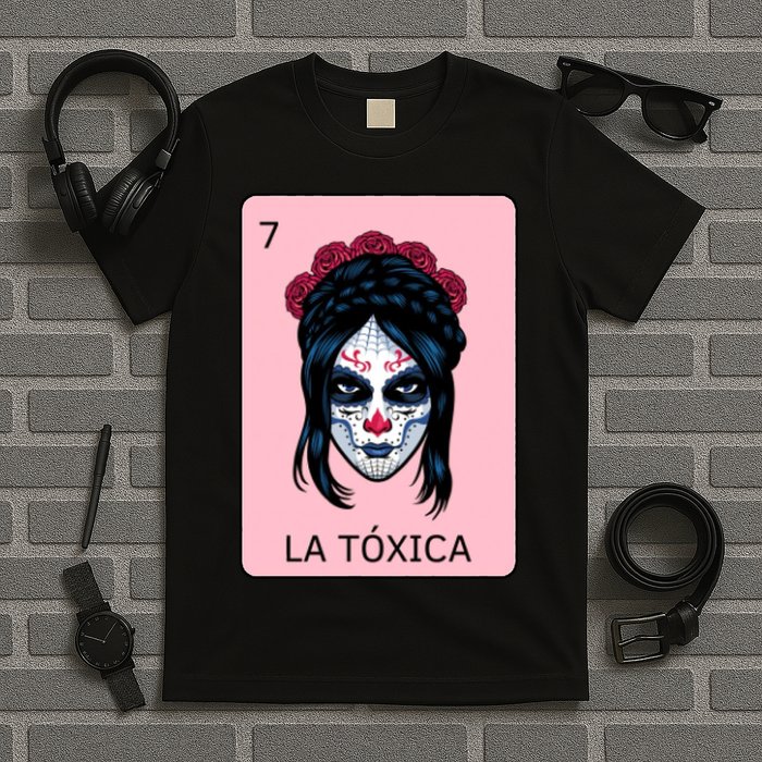 La Toxica Sugar Skull  T-Shirt