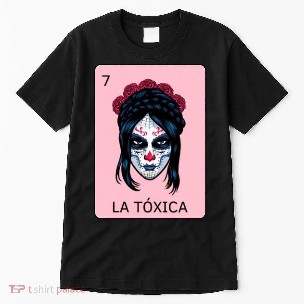 La Toxica Sugar Skull  Tall T-Shirt