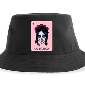 La Toxica Sugar Skull  Sustainable Bucket Hat