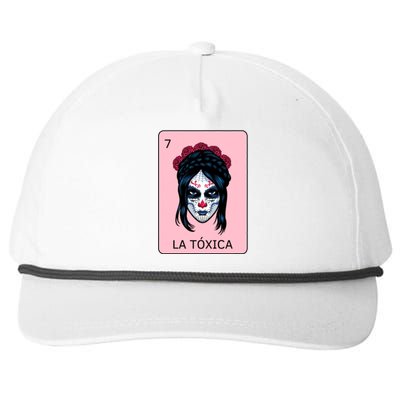 La Toxica Sugar Skull  Snapback Five-Panel Rope Hat