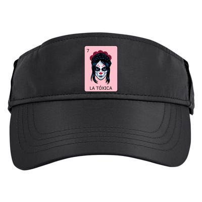 La Toxica Sugar Skull  Adult Drive Performance Visor