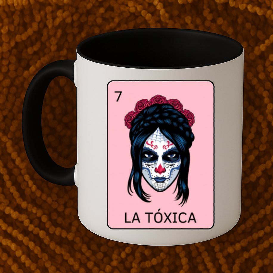 La Toxica Sugar Skull  Mug