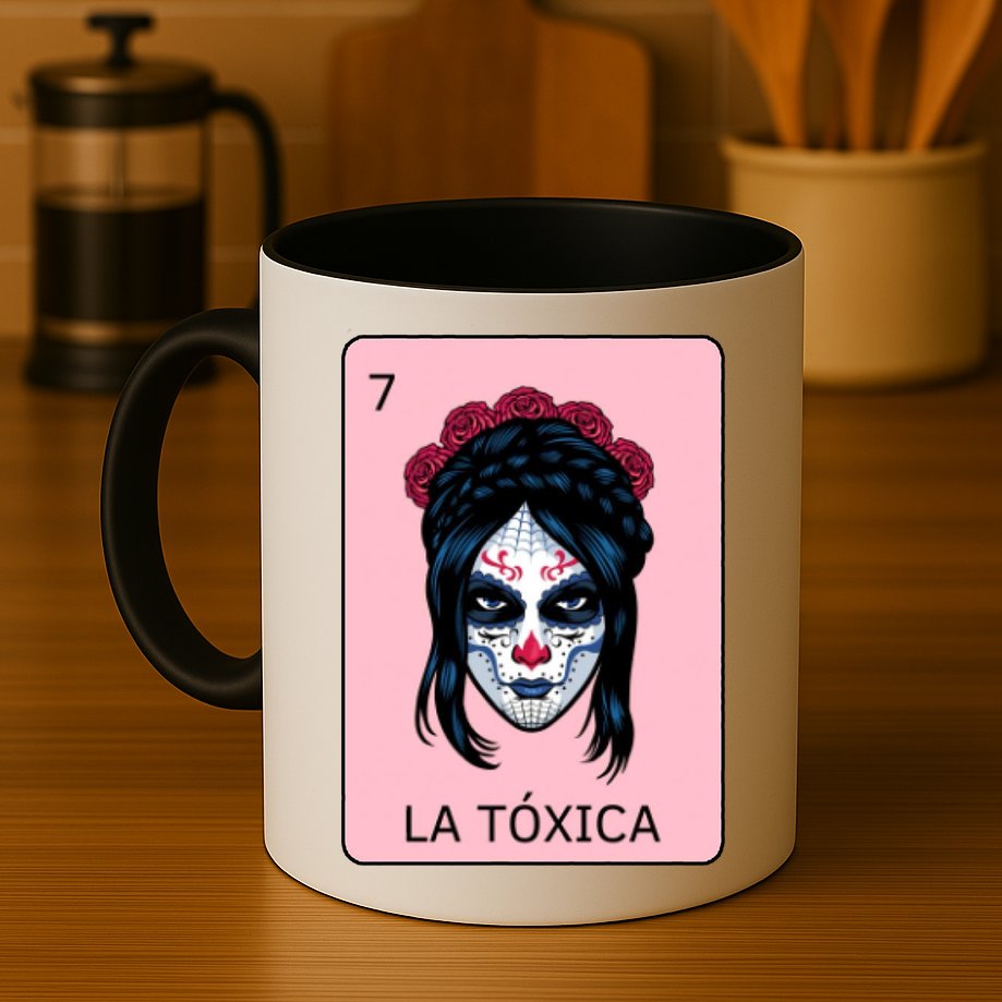 La Toxica Sugar Skull  Mug