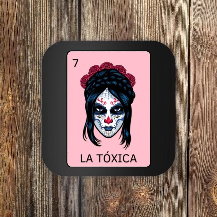 La Toxica Sugar Skull  Coaster