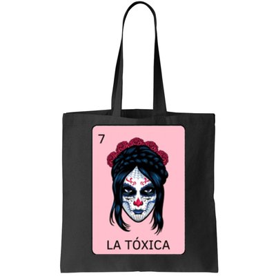 La Toxica Sugar Skull  Tote Bag