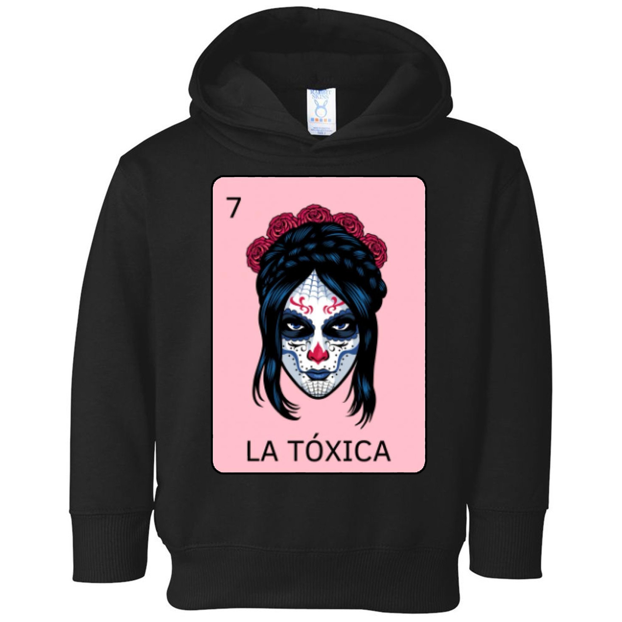 La Toxica Sugar Skull  Toddler Hoodie