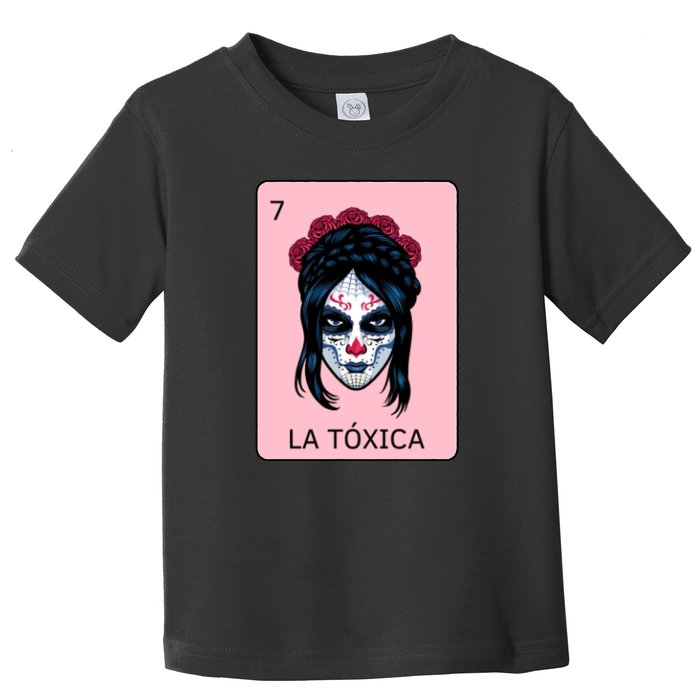 La Toxica Sugar Skull  Toddler T-Shirt