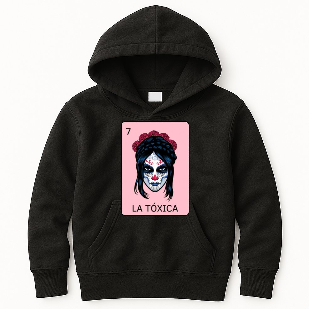 La Toxica Sugar Skull  Kids Hoodie