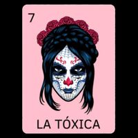 La Toxica Sugar Skull  Wool Snapback Cap