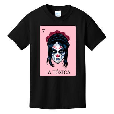 La Toxica Sugar Skull  Kids T-Shirt