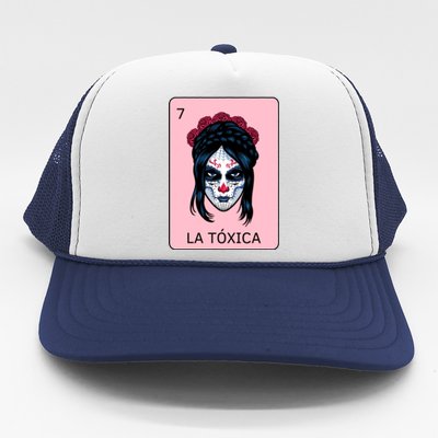 La Toxica Sugar Skull  Trucker Hat