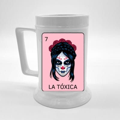 La Toxica Sugar Skull  Beer Stein