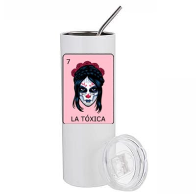 La Toxica Sugar Skull  Stainless Steel Tumbler