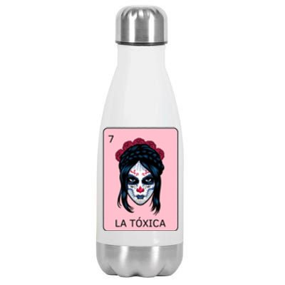 La Toxica Sugar Skull  Stainless Steel Insulated Water Bottle