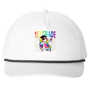 Ly A 1St Grade Graduate Unicorn Cute Gift Snapback Five-Panel Rope Hat