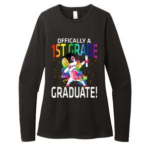 Ly A 1St Grade Graduate Unicorn Cute Gift Womens CVC Long Sleeve Shirt