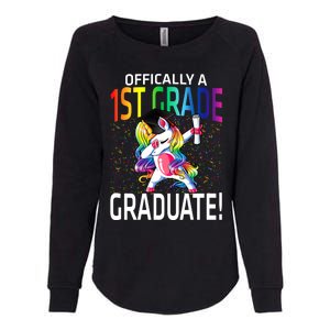 Ly A 1St Grade Graduate Unicorn Cute Gift Womens California Wash Sweatshirt