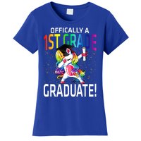 Ly A 1St Grade Graduate Unicorn Cute Gift Women's T-Shirt